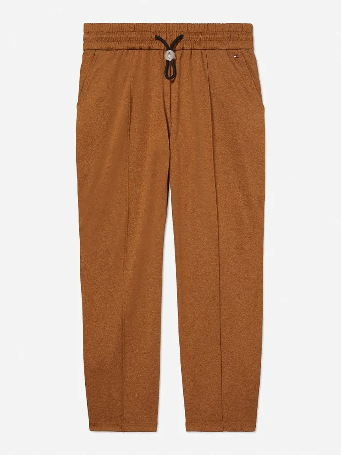 Tommy Hilfiger Adaptive Stretch Bay Joggers Brown Htr Womens Trousers