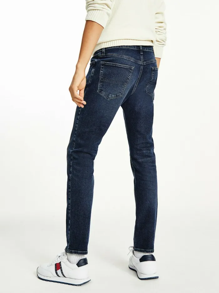 Tommy Hilfiger Austin Slim Tapered Jeans Denim Dark Mens Jeans Sale