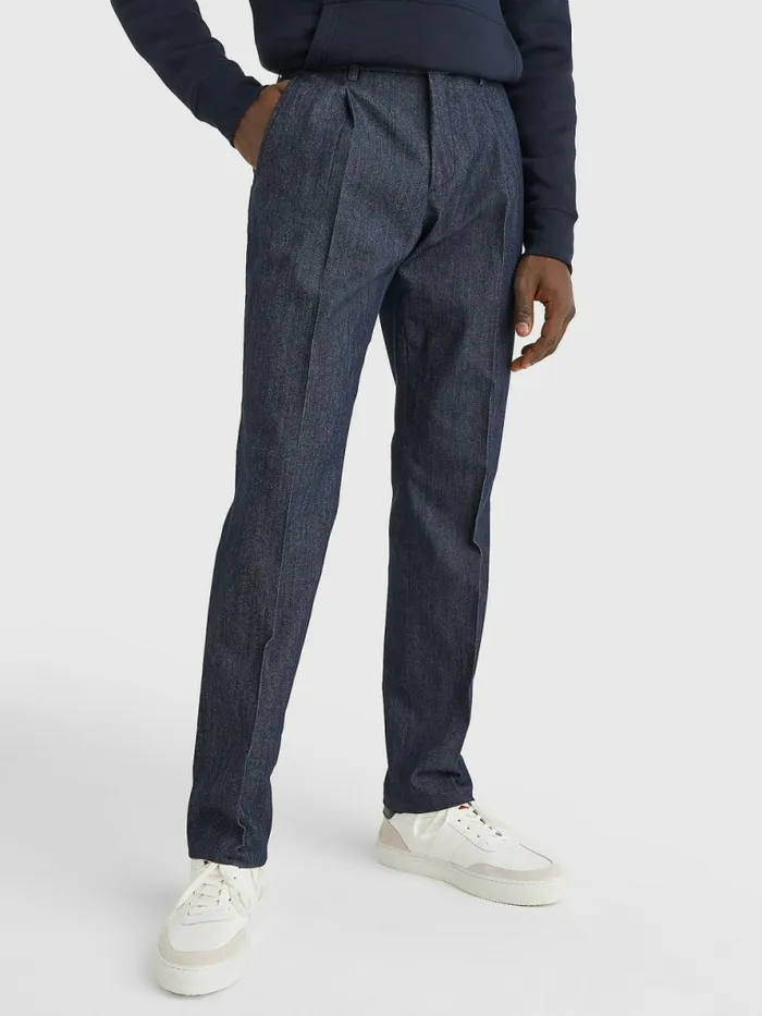 Tommy Hilfiger Besom Pocket Slim Fit Trousers Denim Mens Trousers For Sale