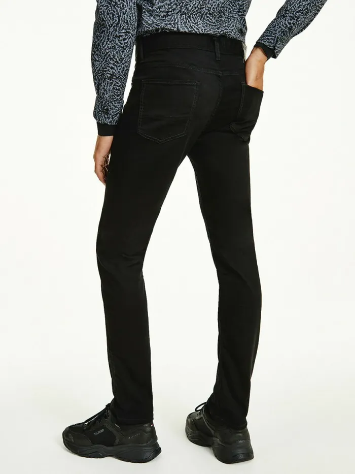 Tommy Hilfiger Bleecker Slim Black Jeans Tate Stay Black Mens Jeans Online