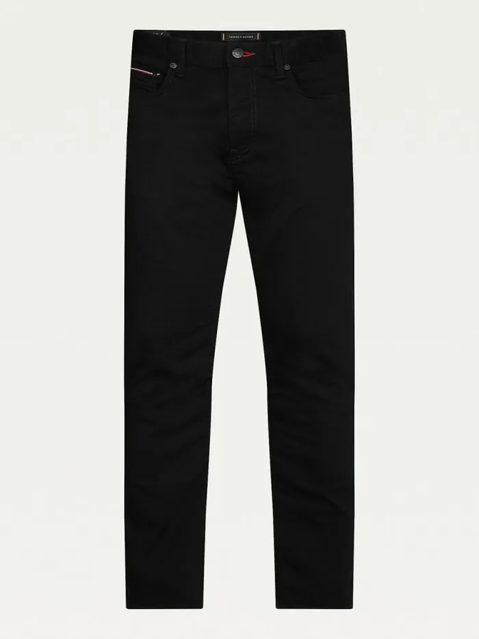 Tommy Hilfiger Bleecker Slim Black Jeans Tate Stay Black Mens Jeans Online