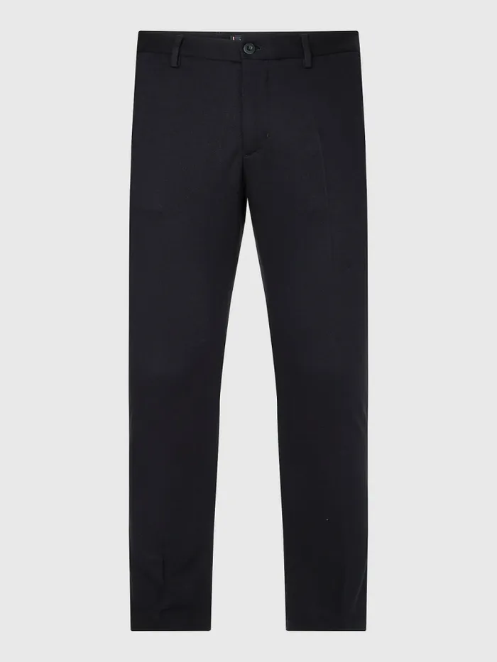 Tommy Hilfiger Bleecker Slim Fit Th Flex Trousers Desert Sky Mens Trousers