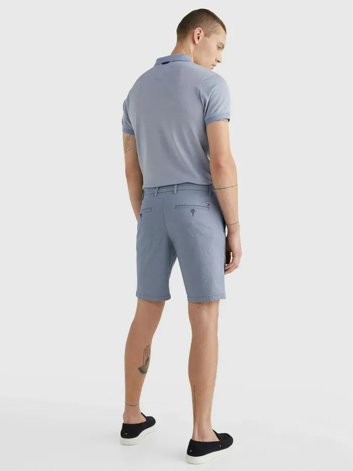 Tommy Hilfiger Brooklyn Printed TwoTone Shorts Faded Indigo Mens Shorts Near Me