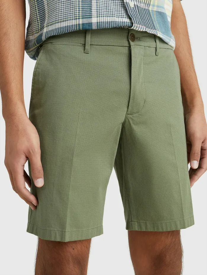 Tommy Hilfiger Brooklyn Th Flex Shorts Washed Army Mens Shorts Casaul