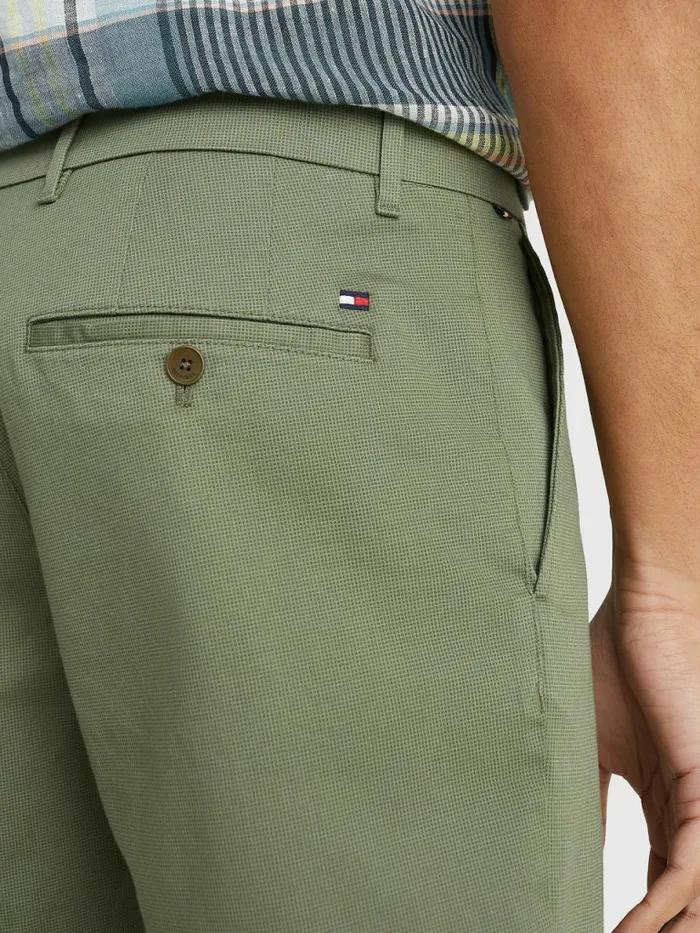Tommy Hilfiger Brooklyn Th Flex Shorts Washed Army Mens Shorts Casaul