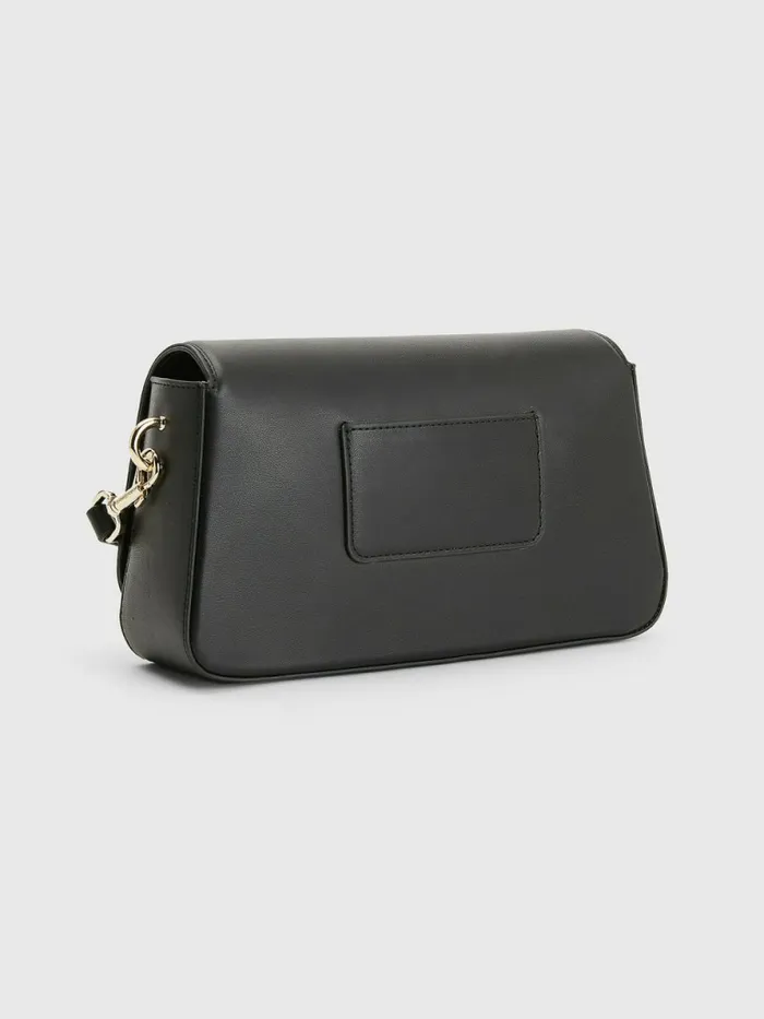 Tommy Hilfiger Chain Interlock Crossover Bag Black Womens Bags Popular