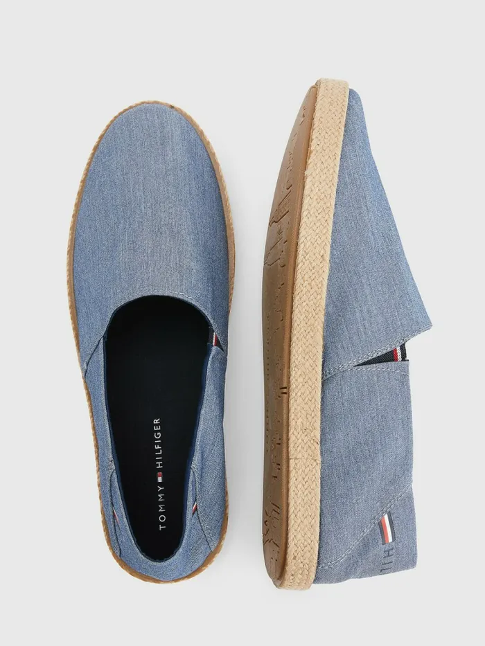 Tommy Hilfiger Chambray Espadrilles Twilight Indigo Mens Casual Shoes Gift Ideas
