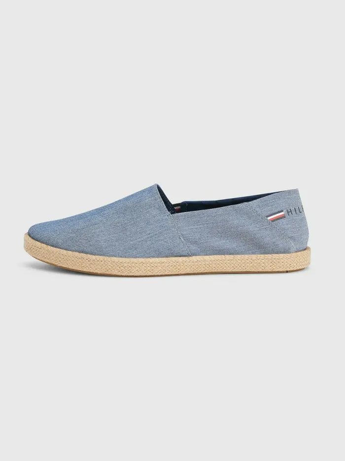 Tommy Hilfiger Chambray Espadrilles Twilight Indigo Mens Casual Shoes Gift Ideas