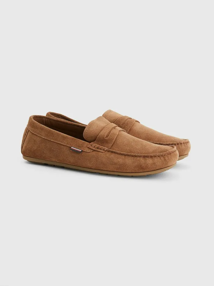 Tommy Hilfiger Classic Suede Driving Shoes Timber Mens Boots Gift for Friend