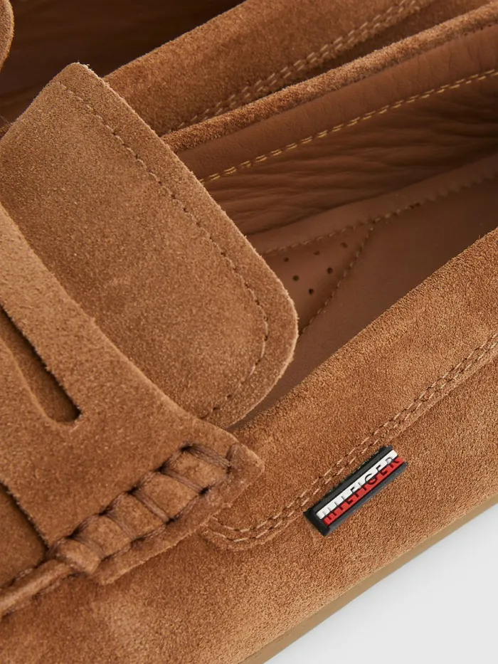 Tommy Hilfiger Classic Suede Driving Shoes Timber Mens Boots Gift for Friend