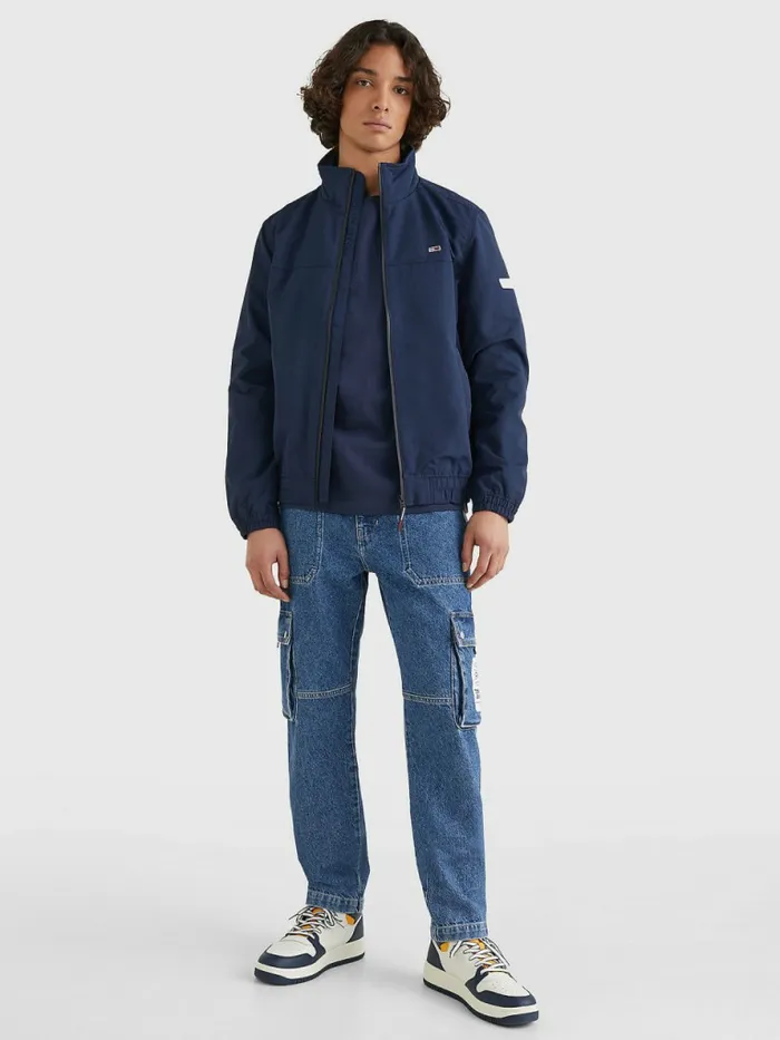 Tommy Hilfiger Classics Bomber Jacket Twilight Navy Mens Coats and Jackets Popular