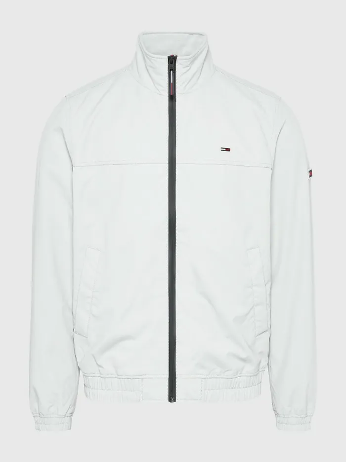 Tommy Hilfiger Classics Bomber Jacket White Mens Coats and Jackets Fashion