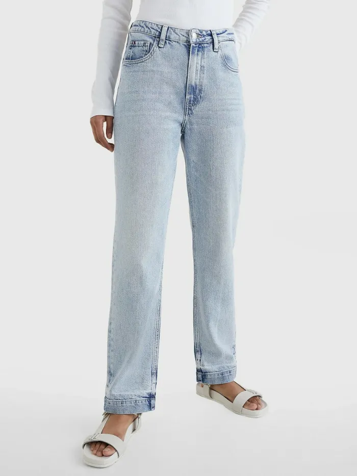 Tommy Hilfiger Classics High Rise Straight Faded LetDown Jeans Fyn Womens Jeans Near Me Tommy Hilfiger Classics High Rise Straight Faded LetDown Jeans Fyn Womens Jeans Near Me