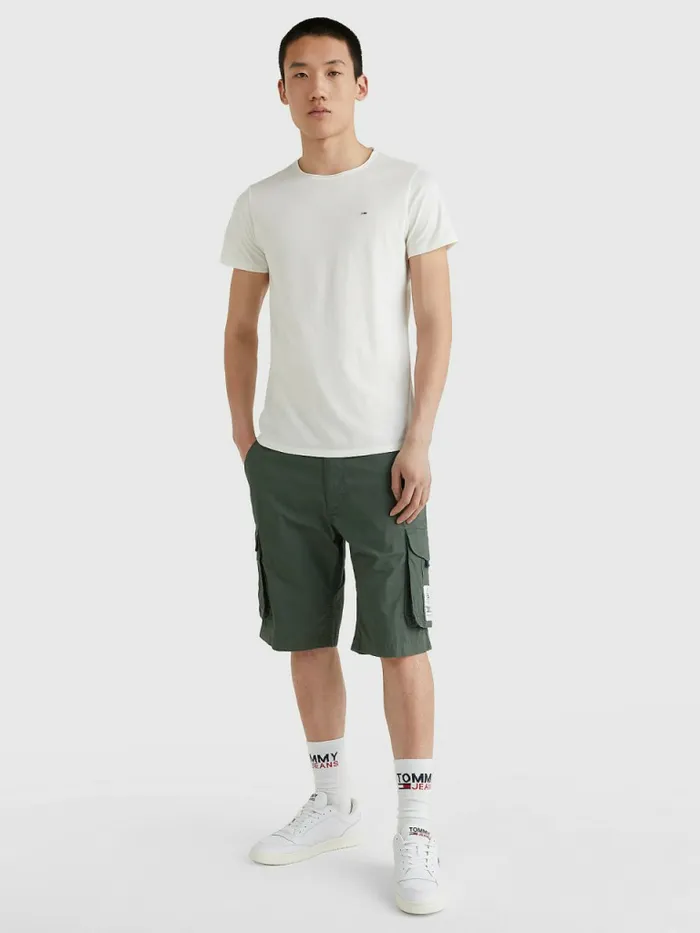 Tommy Hilfiger Classics Slim Fit TShirt Ancient White Mens TShirts Gift Ideas