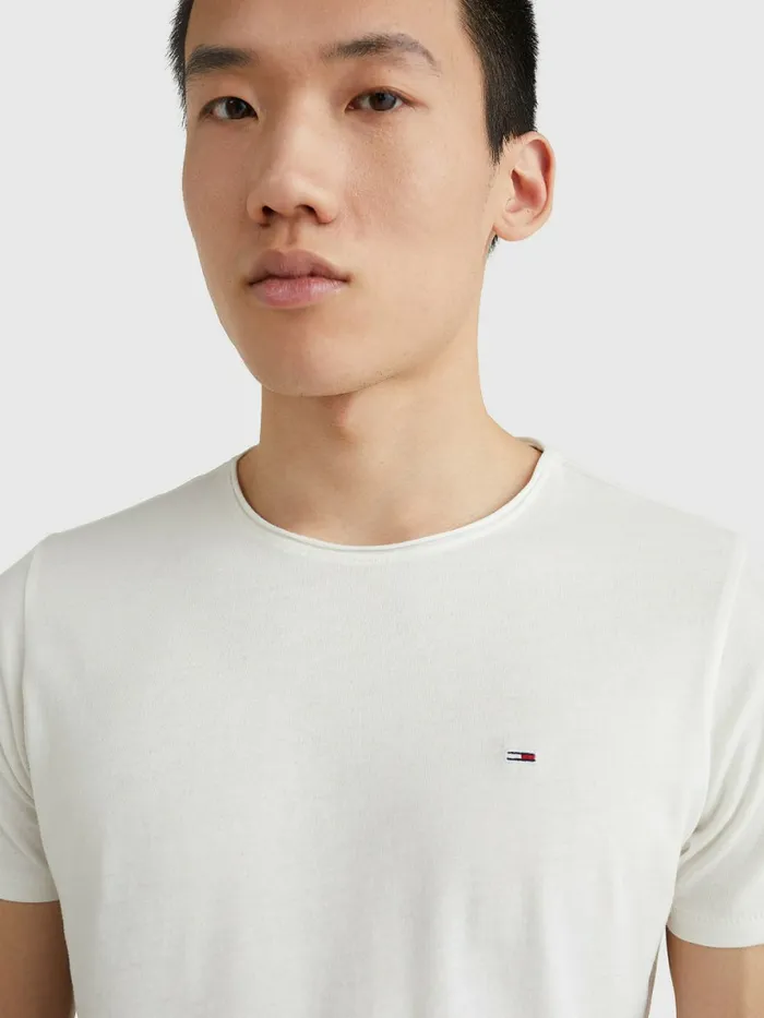 Tommy Hilfiger Classics Slim Fit TShirt Ancient White Mens TShirts Gift Ideas
