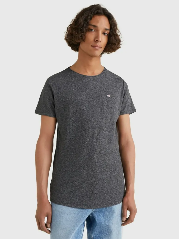 Tommy Hilfiger Classics Slim Fit TShirt Black Mens Essentials