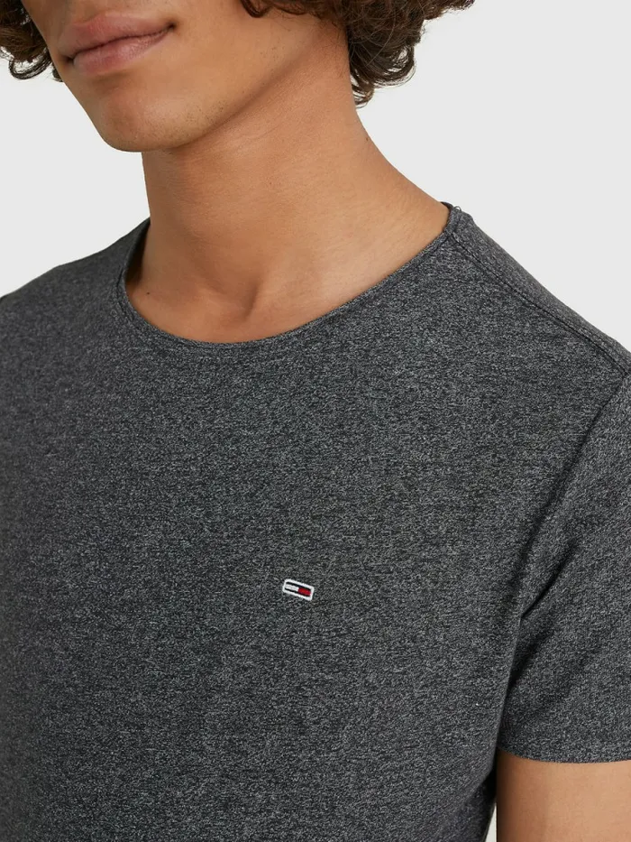 Tommy Hilfiger Classics Slim Fit TShirt Black Mens Essentials