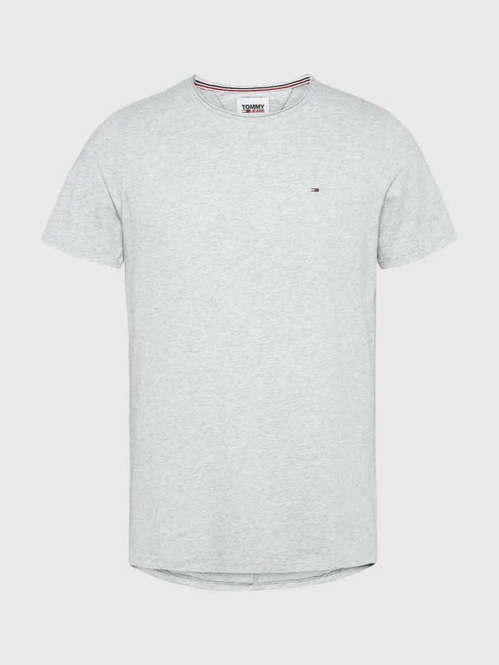 Tommy Hilfiger Classics Slim Fit TShirt Lt Grey Htr Mens TShirts Popular