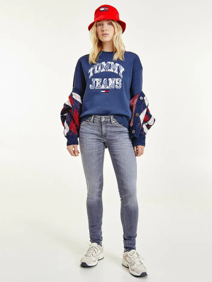 Tommy Hilfiger Collegiate Argyle Logo Sweatshirt Twilight Navy Womens Sweatshirts and Hoodies Gift 4 You Tommy Hilfiger Collegiate Argyle Logo Sweatshirt Twilight Navy Womens Sweatshirts and Hoodies Gift 4 You