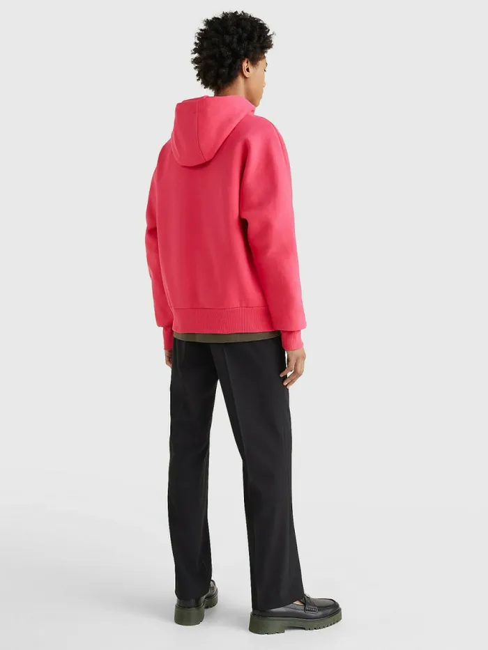 Tommy Hilfiger Crest Hoody Pink Splendor Mens Sweatshirts and Hoodies For Sale