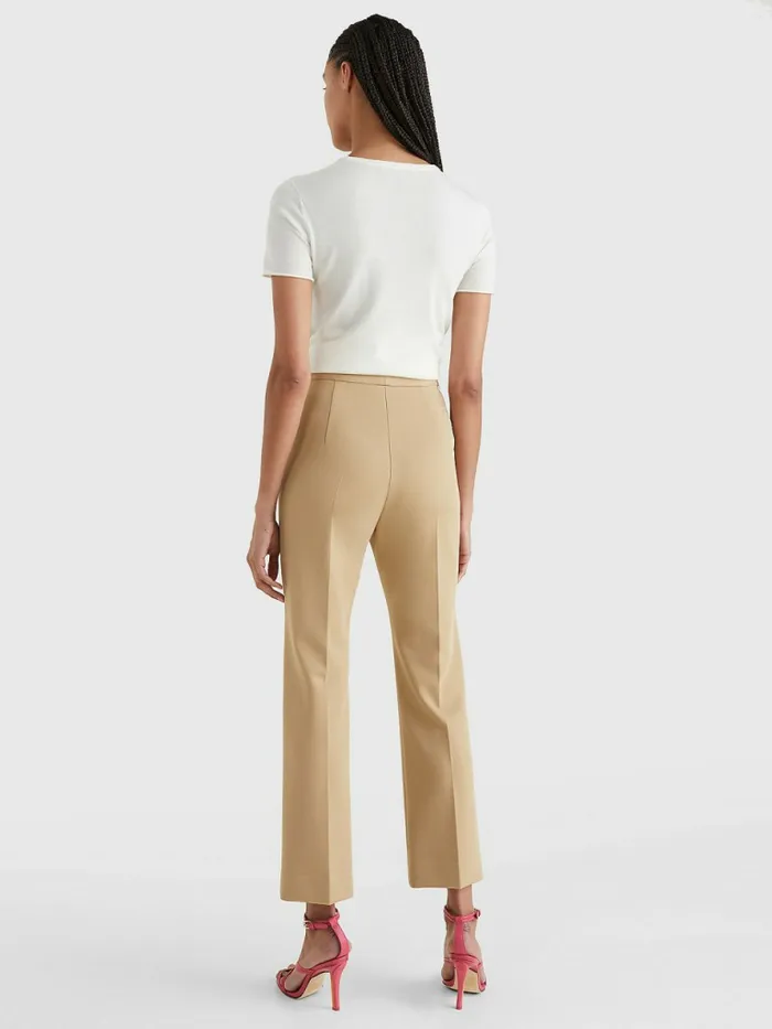 Tommy Hilfiger Crest Tailored Ankle Trousers Mojave Desert Womens Trousers