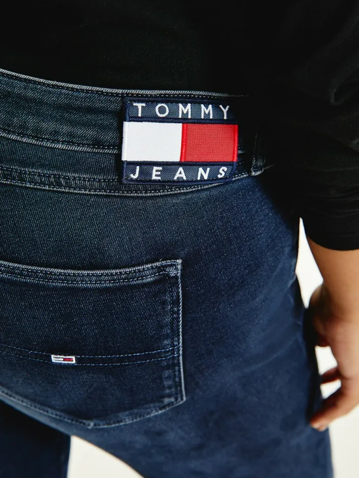 Tommy Hilfiger Curve Melany UltraHigh Rise SuperSkinny Power Stretch Jeans Denim Dark Womens Curve Fashion Casaul