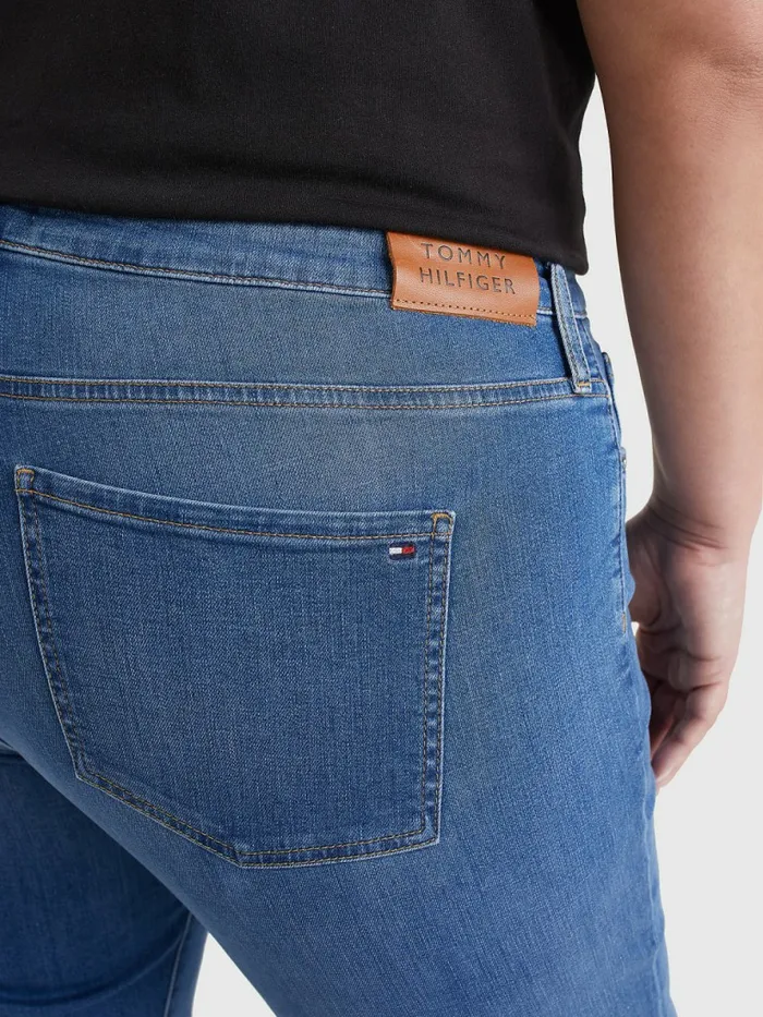 Tommy Hilfiger Curve Mid Rise Bootcut Jeans Izzy Womens Jeans On Sale