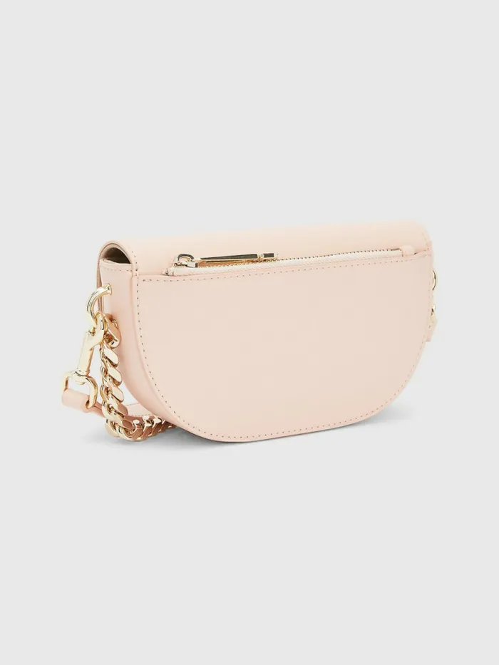 Tommy Hilfiger Curved Small Crossover Bag Sepia Pink Womens Bags Gift 4 You