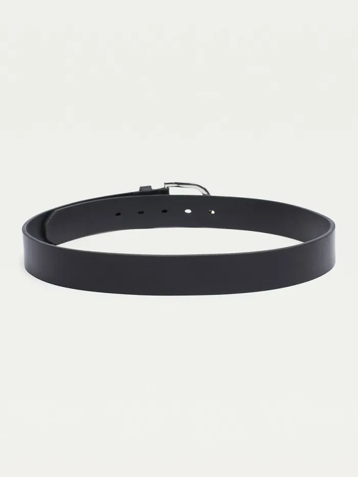 Tommy Hilfiger Danny Leather Belt Masters Black Womens Belts Near Me