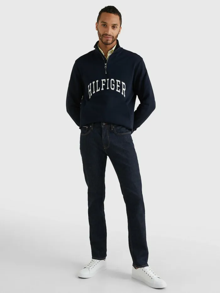 Tommy Hilfiger Denton Straight Jeans Ohio Rinse Mens Essentials Online
