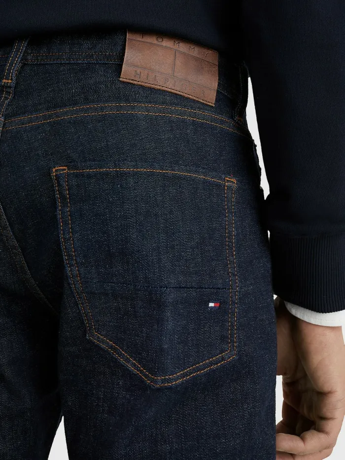 Tommy Hilfiger Denton Straight Jeans Ohio Rinse Mens Essentials Online