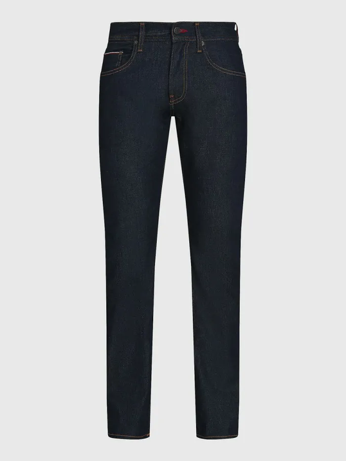Tommy Hilfiger Denton Straight Jeans Ohio Rinse Mens Essentials Online