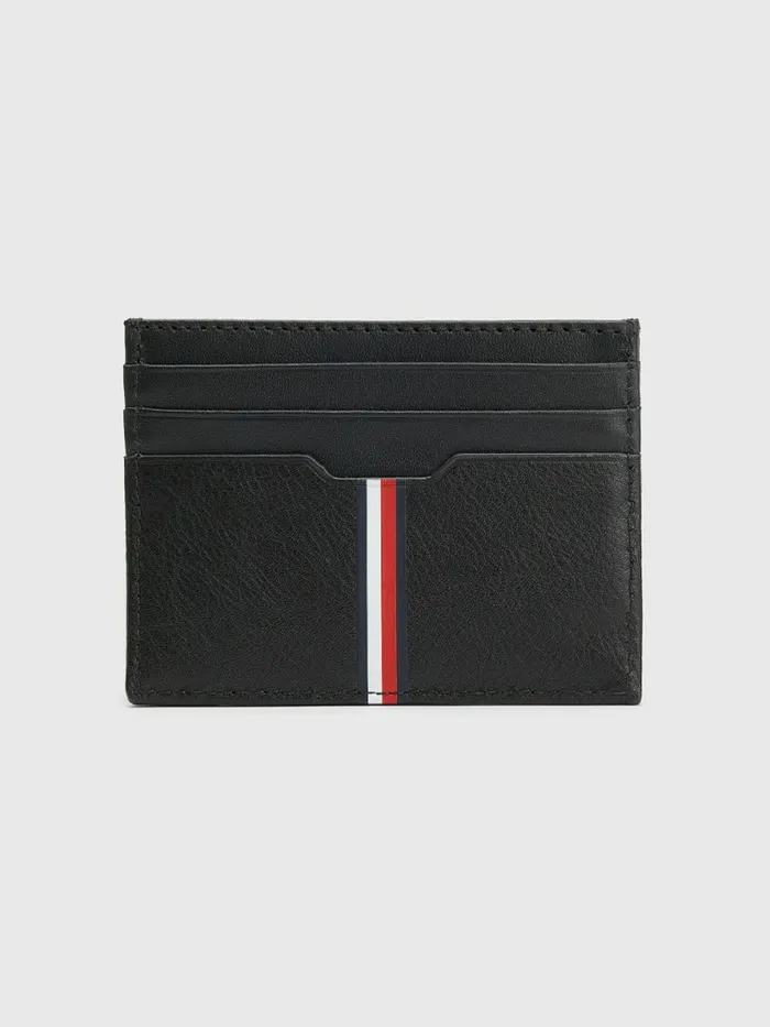 Tommy Hilfiger Downtown Leather Card Holder Black Mens Wallets and Card Holders Near Me Tommy Hilfiger Downtown Leather Card Holder Black Mens Wallets and Card Holders Near Me