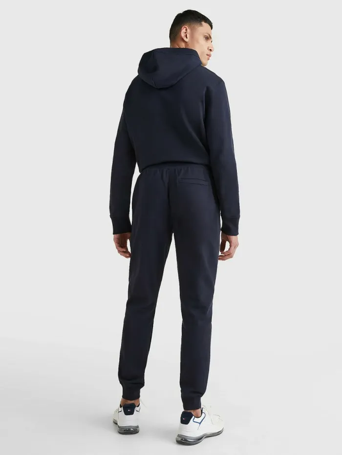 Tommy Hilfiger Earth Logo Relaxed Fit Joggers Desert Sky Mens Trousers