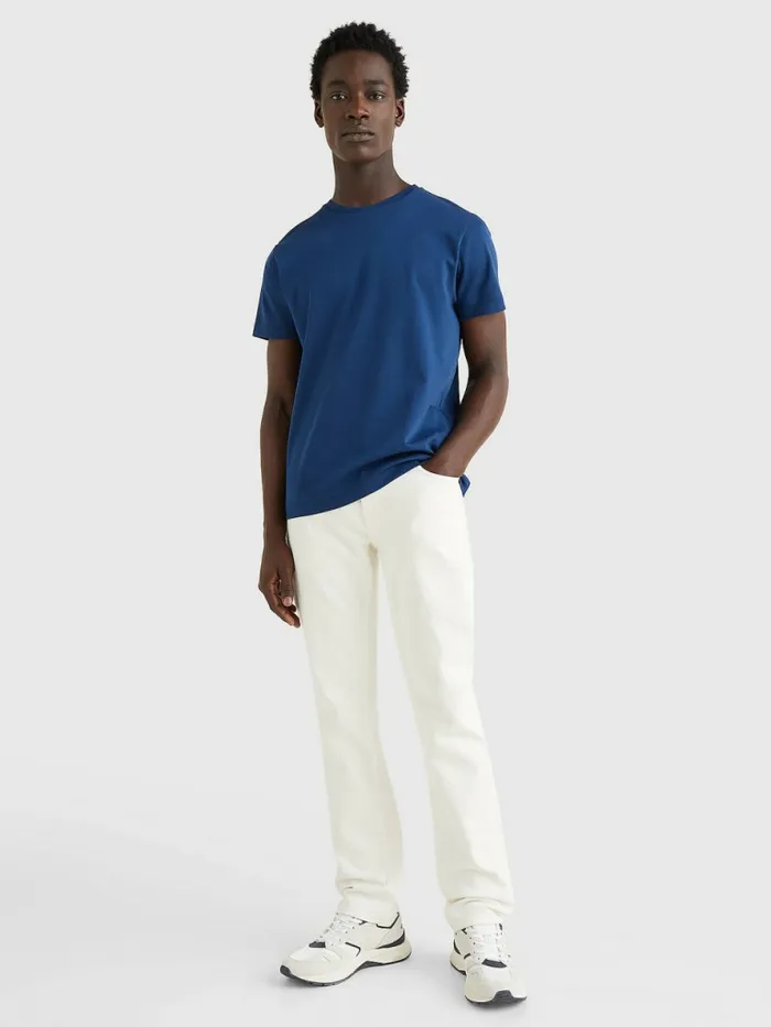Tommy Hilfiger Elevated Interlock TShirt Twilight Indigo Mens TShirts Gift Ideas