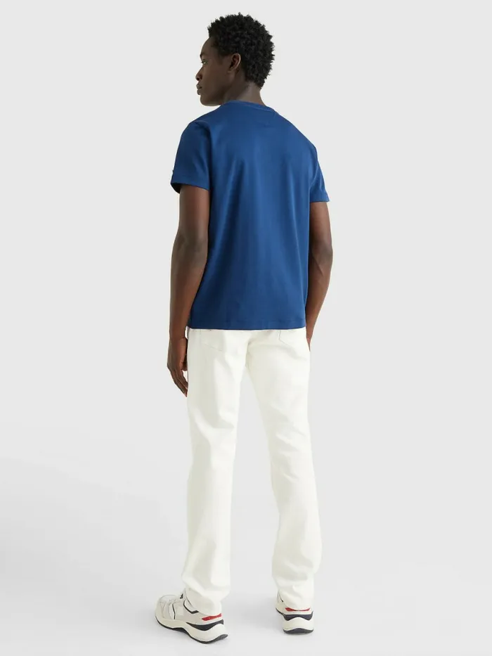 Tommy Hilfiger Elevated Interlock TShirt Twilight Indigo Mens TShirts Gift Ideas