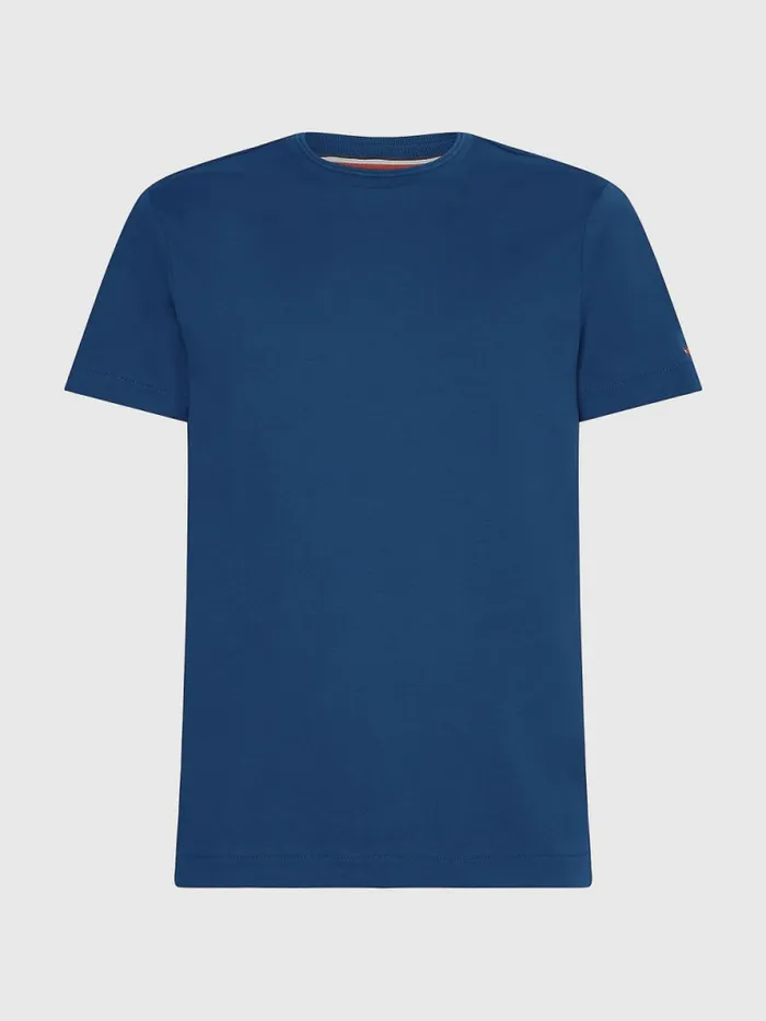 Tommy Hilfiger Elevated Interlock TShirt Twilight Indigo Mens TShirts Gift Ideas