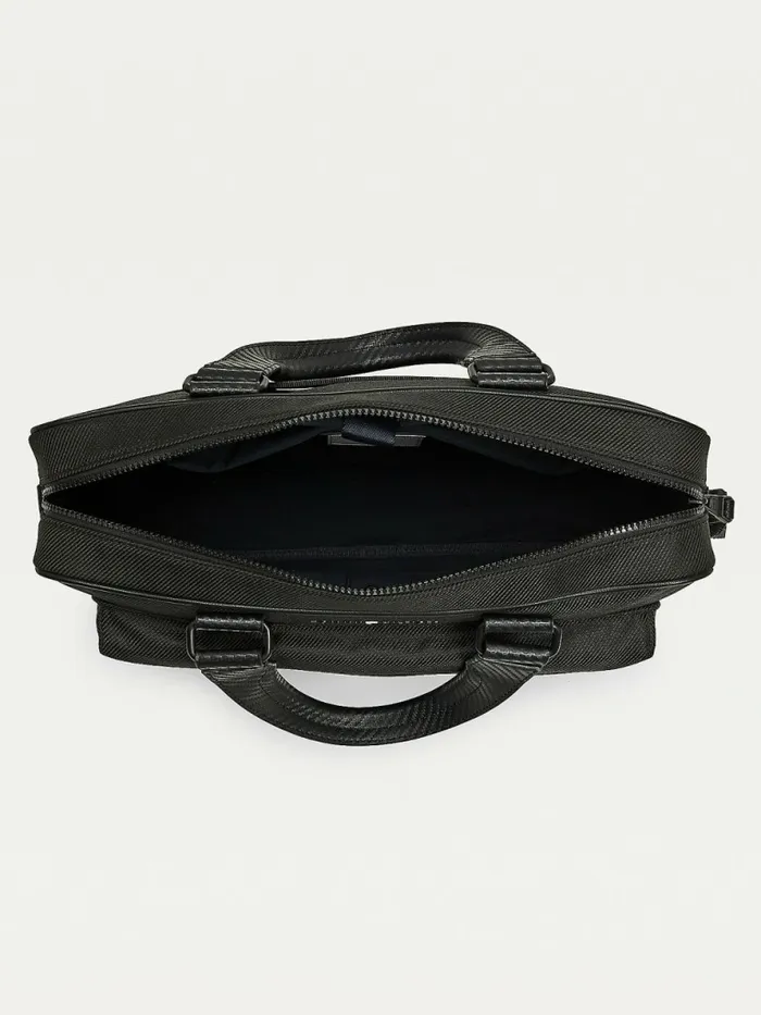 Tommy Hilfiger Elevated Modern Computer Bag Black Mens Bags Gift Ideas