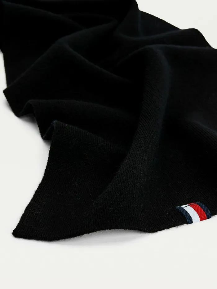 Tommy Hilfiger Elevated Scarf BlackDesert Sky Mens Hats and Scarves Gift Ideas