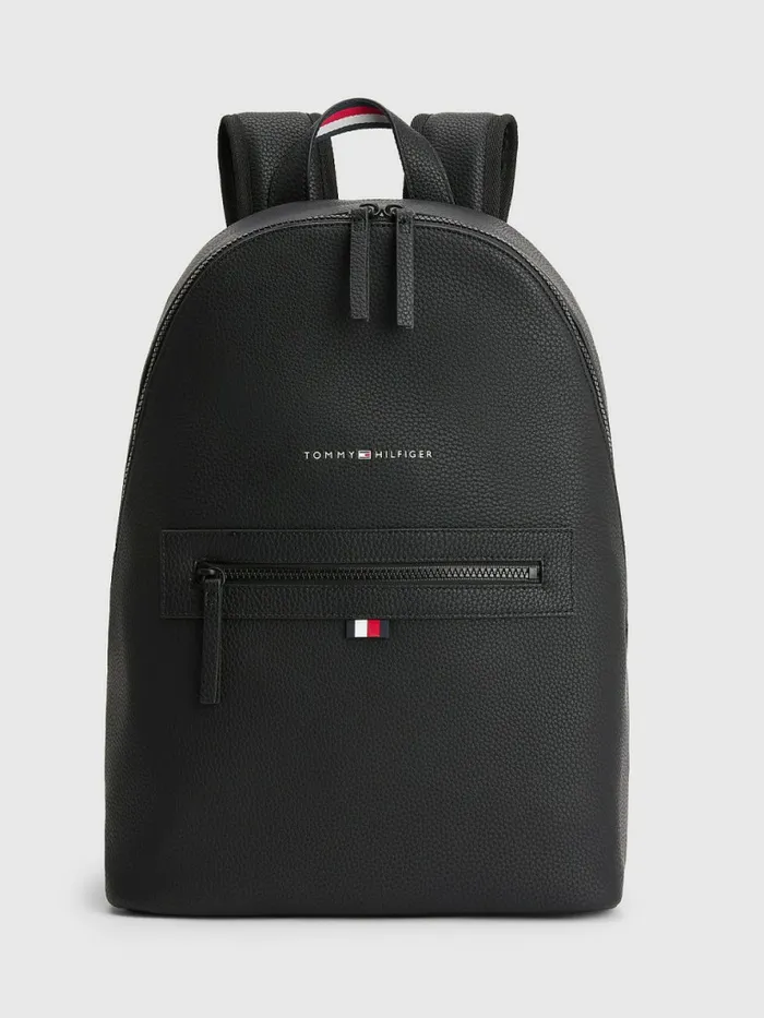 Tommy Hilfiger Essential Backpack Black Mens Bags Near Me