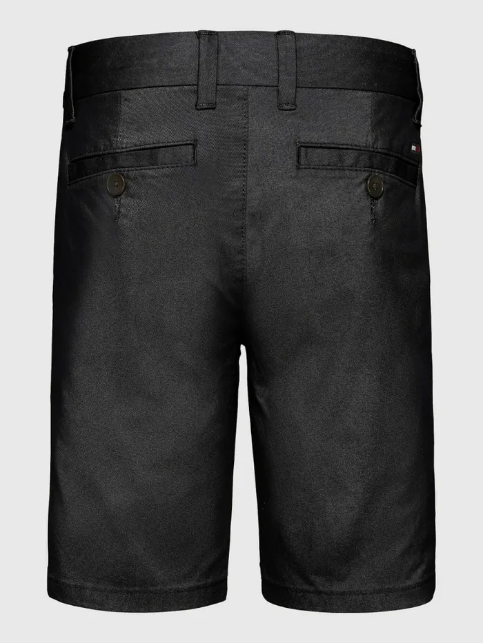 Tommy Hilfiger Essential Chino Shorts Black Boys Trousers and Shorts Gift 4 You
