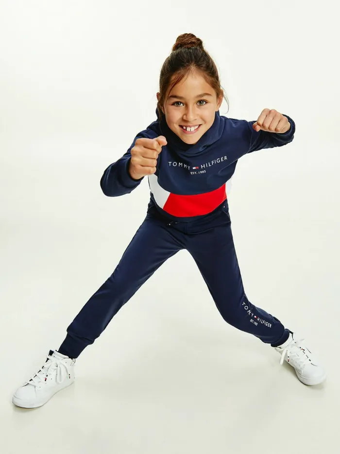 Tommy Hilfiger Essential ColourBlocked Hoody And Joggers Set Twilight Navy Rwb Girls Sweatshirts and Hoodies Cheap On Sale Tommy Hilfiger Essential ColourBlocked Hoody And Joggers Set Twilight Navy Rwb Girls Sweatshirts and Hoodies Cheap On Sale