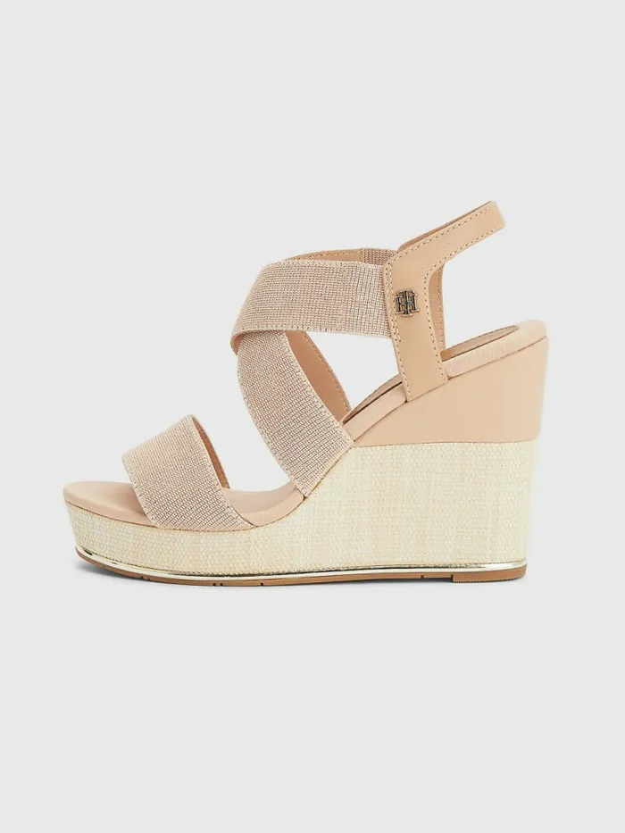 Tommy Hilfiger Essential High Heel Wedges Sandrift Womens Pumps For Sale