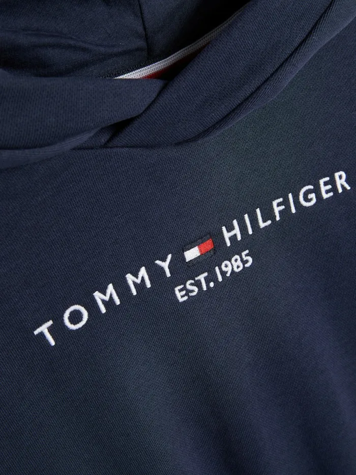Tommy Hilfiger Essential Hoody And Joggers Set Twilight Navy Girls Sweatshirts and Hoodies Popular