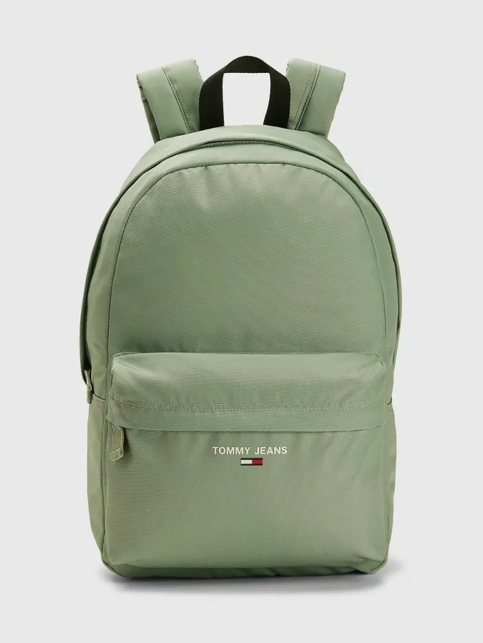 Tommy Hilfiger Essential Logo Backpack Faded Willow Mens Bags Online