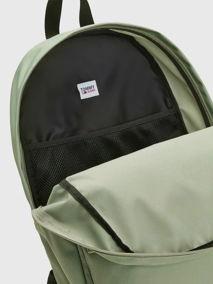 Tommy Hilfiger Essential Logo Backpack Faded Willow Mens Bags Online