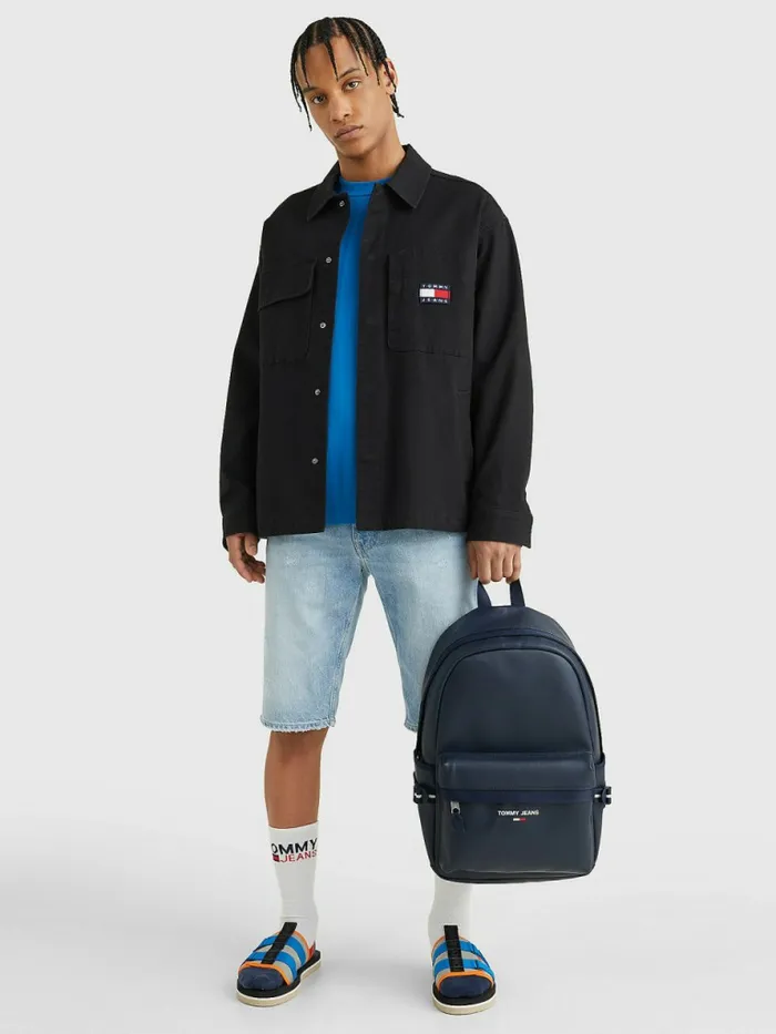 Tommy Hilfiger Essential Logo Backpack Twilight Navy Mens Bags Gift for Friend