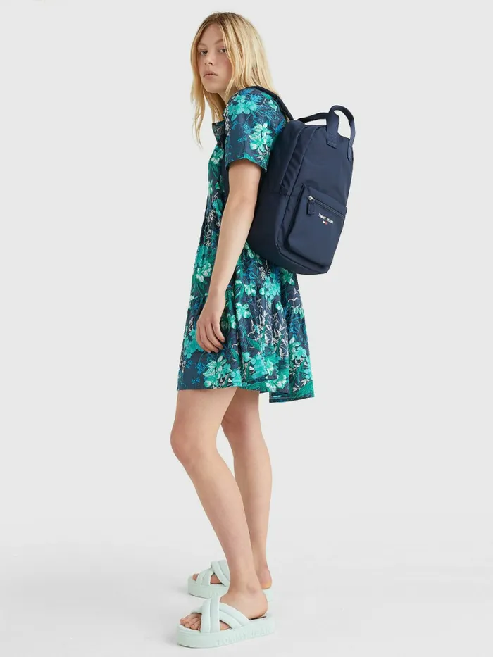 Tommy Hilfiger Essential Logo Backpack Twilight Navy Womens Bags On Sale