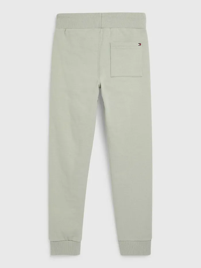 Tommy Hilfiger Essential Logo Joggers Faded Willow Girls Trousers Shorts and Skirts Gift Ideas