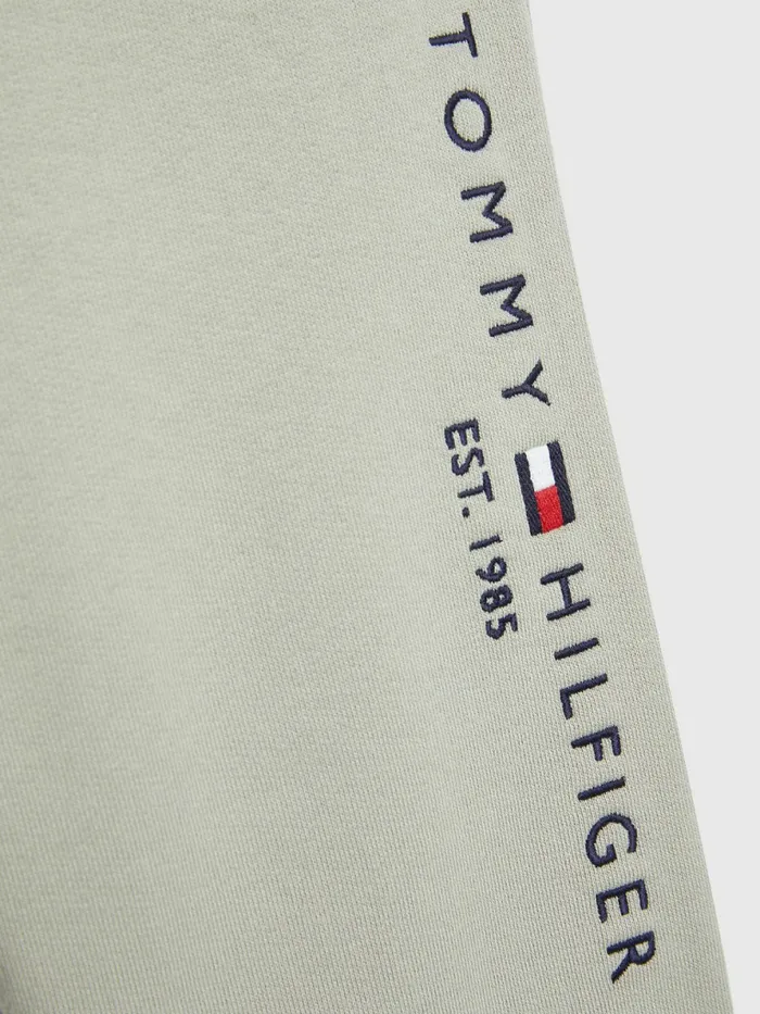 Tommy Hilfiger Essential Logo Joggers Faded Willow Girls Trousers Shorts and Skirts Gift Ideas